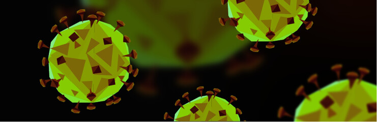 coronavirus. covid-19. vector illustration. 