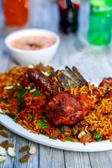 Chicken Afghani Biryani
