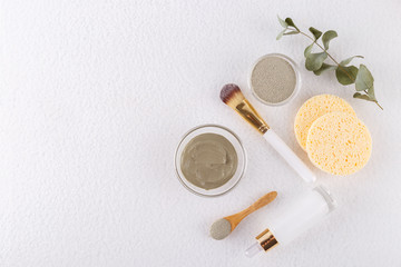 Cosmetic clay powder