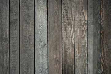 Old grey wooden wall background texture - 331498350