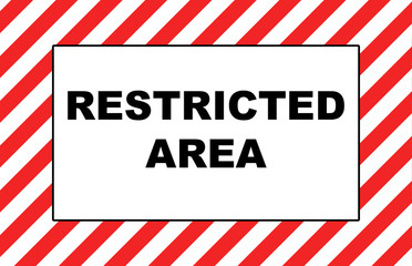 restricted area warning