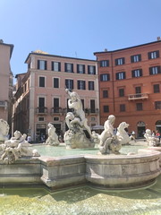 Numerous millennial sculptures in the center of the city seem to return the viewer to the era of the mighty Roman Empire.