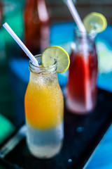 Chilled country lemonade