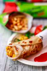 Corn Mayonnaise Roll