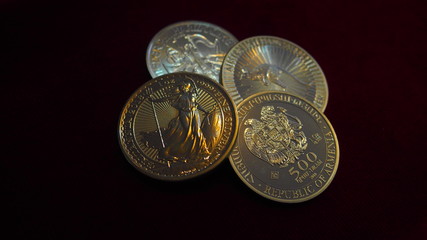 Ounces of Silver from Austria, Australia, Armenia and United Kingdom
