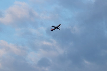 sky and airplane