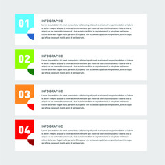 square info graphic design