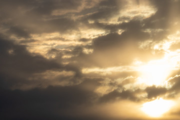 sun and clouds