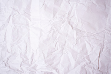 crumpled paper texture background white