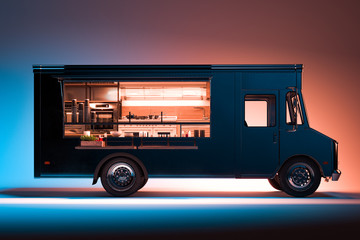 Food Truck Template Photos Royalty Free Images Graphics Vectors