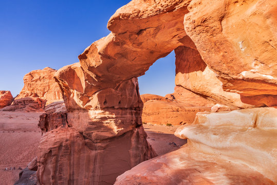 Wadi Rum, Jordan - Um Fruth rock bridge