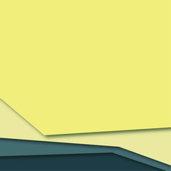 Vector for book cover, banners, flyers, posters, brochures, invitations, presentations. 3D abstract background and paper cut shapes. Colorful carving art.