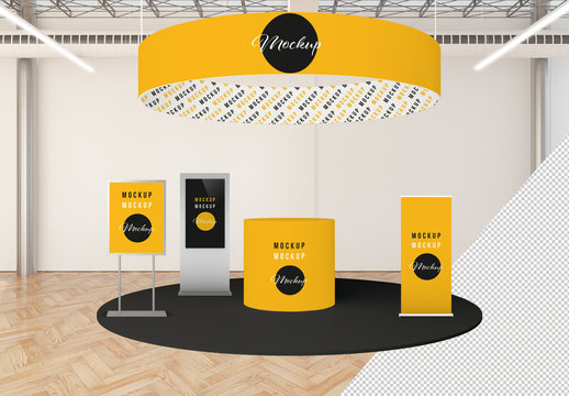 Trade Show Exhibition Mockup