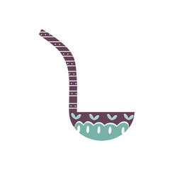 Isolated ladle flat style icon vector design