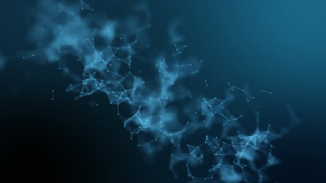 Abstract plexus background