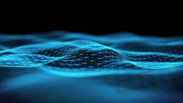 Abstract plexus surface