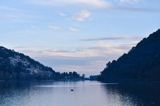 people Boating in a lake in nainital uttarakhand India © Abhishek Tomer
