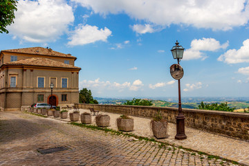 Balcone delle Marche or Balcony of Marche in Cingoli, Marche Region, Province of Macerata, Italy