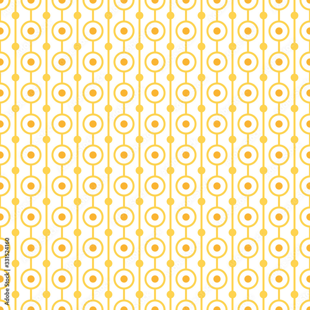 Poster golden color abstract background with dots and lines. striped design