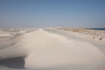 Oman The desert dunes of Wahiba Sands