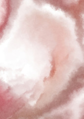Obraz premium Abstract colorful watercolor on white background. Digital art painting.