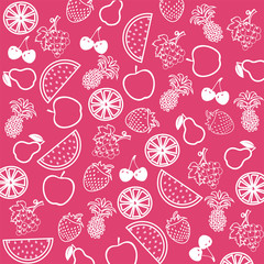  assorted fruit pattern