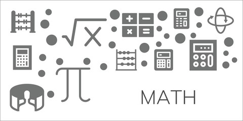 math icon set