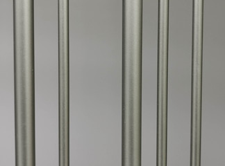 Decorative Grey  metal lines on gradient grey background