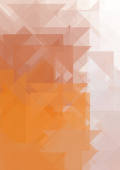 Overlapping design with triangles background. Abstract geometric wallpaper. Geometrical colorful triangular shapes.