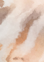 Watercolor painted background. Abstract Illustration wallpaper. Brush stroked painting. 2D Illustration.