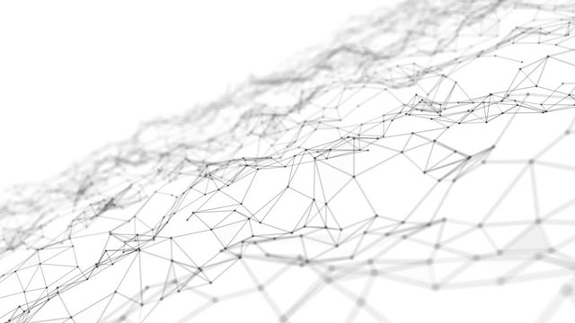Abstract plexus background