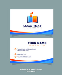 business card template