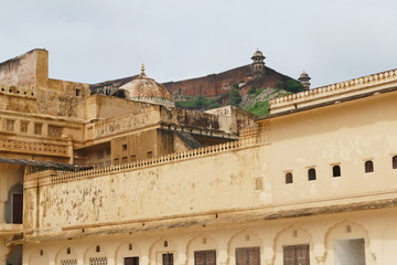 Fototapeta premium Hausdächer in Indien