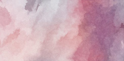 Watercolor painted background. Abstract Illustration wallpaper. Brush stroked painting. 2D Illustration.