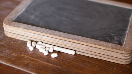 Old school chalk board