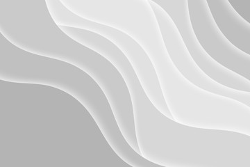 Abstract illustration with waves. Curve lines.