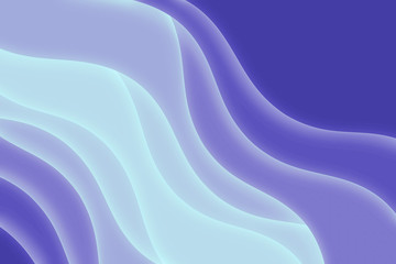 Abstract illustration with waves. Curve lines.