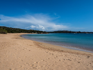 A beautiful beach in Sardinia