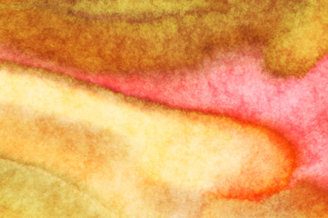Watercolor painted background. Abstract Illustration wallpaper. Brush stroked painting. 2D Illustration.