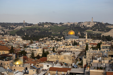 Fototapeta na wymiar Altstadt von Jerusalem