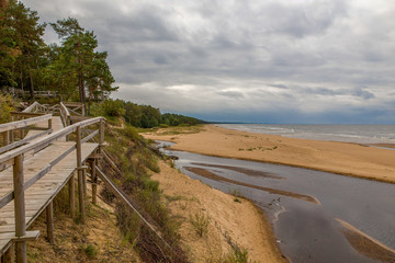 beach in Baltic sea