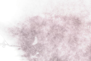 Abstract colorful watercolor on white background. Digital art painting.