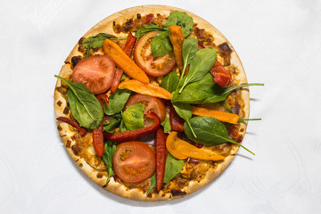 Healthy pizza 