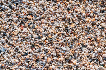 Abstract nature pebbles background. Blue pebbles texture. Stone background. Blue vintage color. Sea peblles beach. Beautiful nature. Turquoise color
