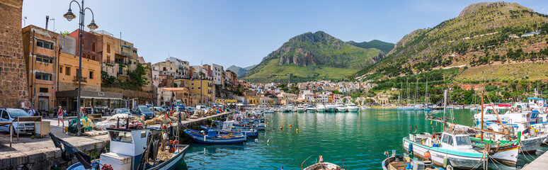 Fototapeta na wymiar Port of Castellammare del Golfo