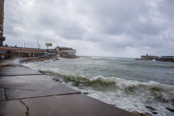 beach and pier