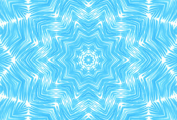 Blue background with abstract concentric pattern