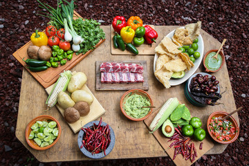 preparing food