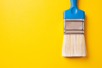 Brush on a yellow background, copy paste.