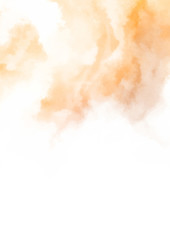 Abstract colorful watercolor on white background. Digital art painting.
